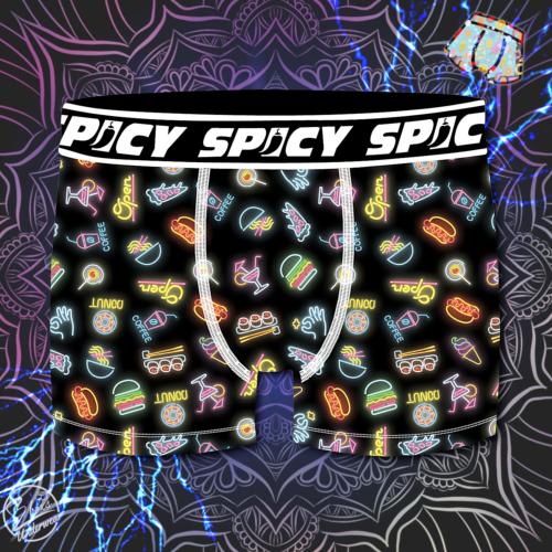 Boxer Spicy |motif Neon | &#127865;