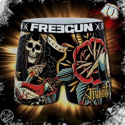 Boxer Freegun motif  Tattoo Hyraw #12