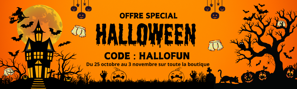 Boutique Boxer Fantaisie Halloween