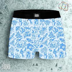 Boxer American Socks | Freakled