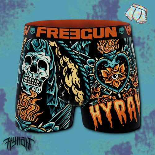 Boxer Freegun motif  Tattoo Hyraw #13