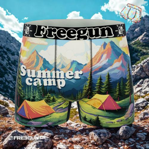Boxer Freegun | Motif Campagne &#127957;&#65039;