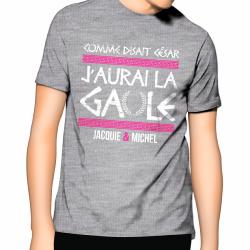 T-Shirt Jacquie&Michel Gaule gris
