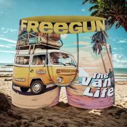 Boxer Freegun | Motif Van life &#127940;&#8205;&#9792;&#65039;