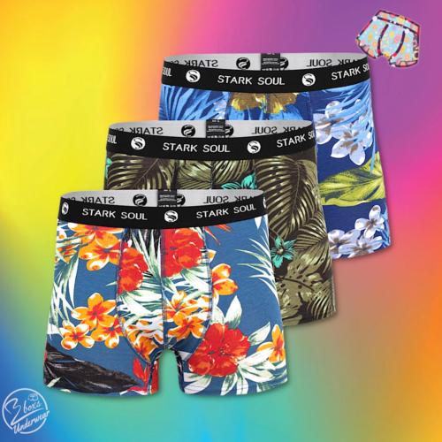 3 Boxers Stark Soul hipster Aloha