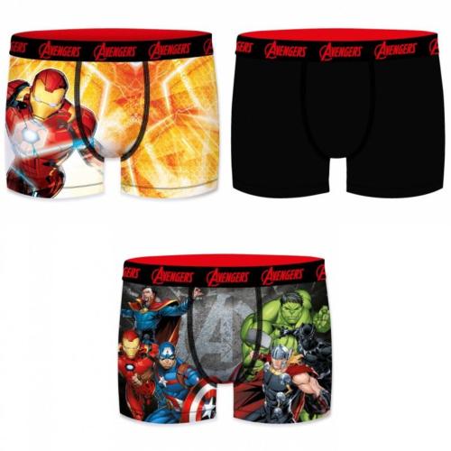 3 Boxers fantaisies enfant Avengers