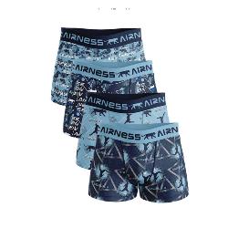 4 Boxers Enfant | Airness | Airmix Bleu