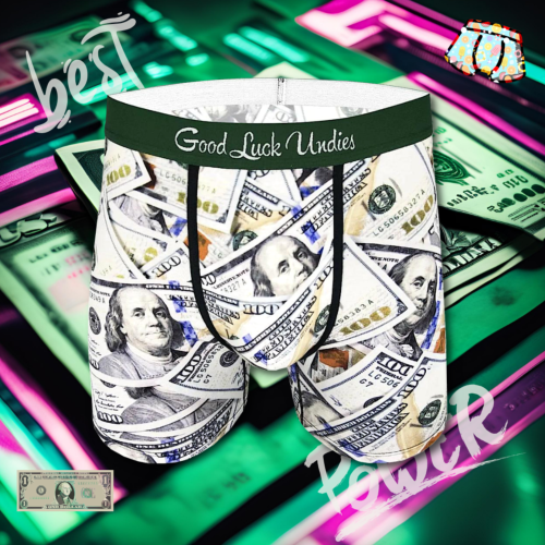 Boxer Good Luck Undies |Dollars &#128181;