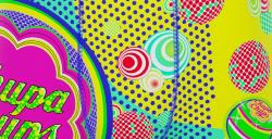 Boxer Enfant  |Freegun | Fluo Chupa chups 