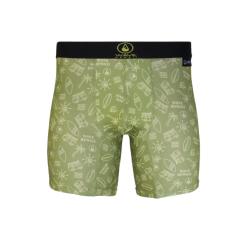  Boxer Wave Hawaii Motif Surf|D2