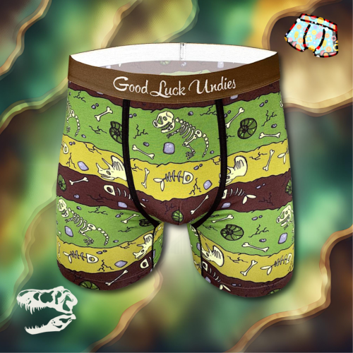 Boxer Good Luck undies |Fossil &#128128;