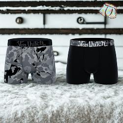 Pack 2 Boxers Vondutch |Logos 3