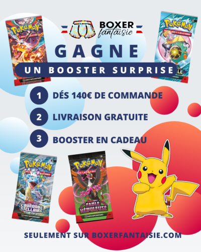 Gagne Un booster Pokemon surprise