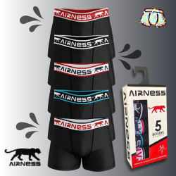 5 Boxers en Coffret Airness | PRO AIRNESS UNI