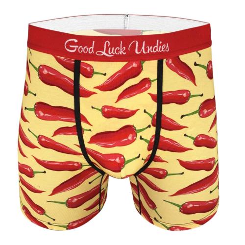 Boxer Good Luck Undies| Hot Peppers 