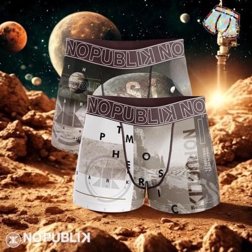 2 Boxers NoPublik | Motif Moon