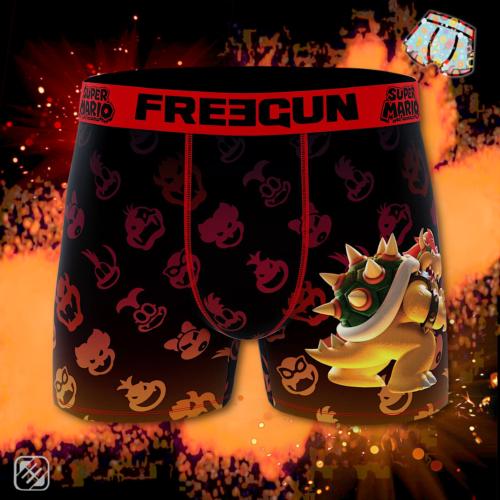 Boxer enfant Freegun | Mario Bowser 