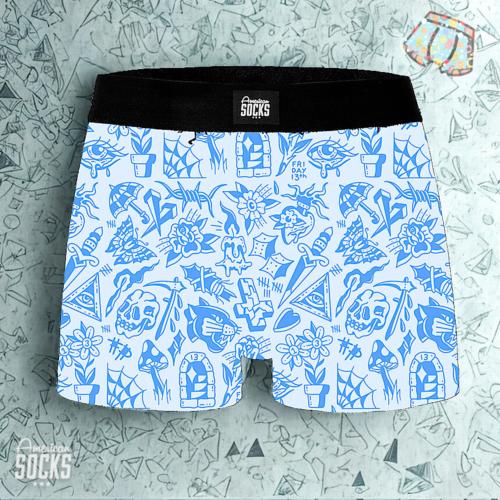 Boxer American Socks | Freakled