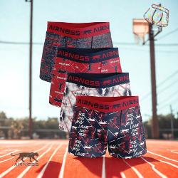 4 Boxers Enfant | Airness | Airmix Rouge