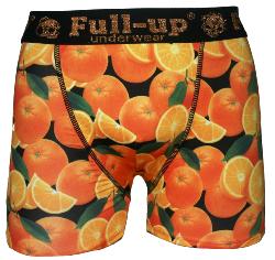 Boxer Fullup Fantaise motif Orange