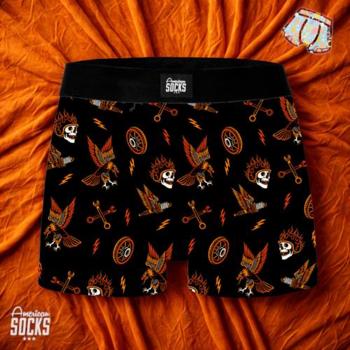 Boxer American Socks | Piston Rebels