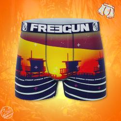 Boxer Freegun |Motif Sun plage &#127965;&#65039;