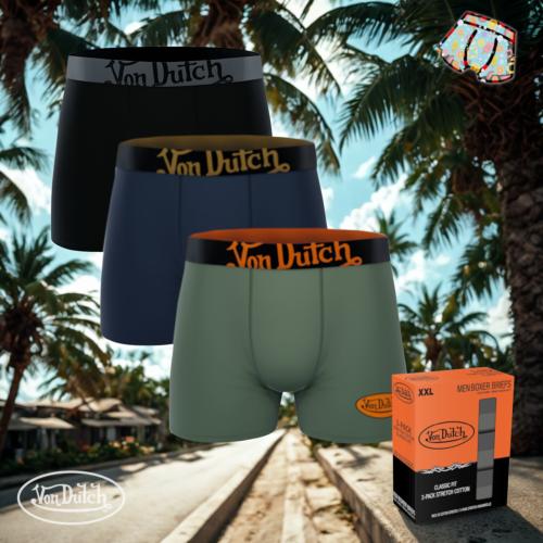Coffret 3 Boxers Vondutch |Colors &#129500;&#8205;&#9792;&#65039;